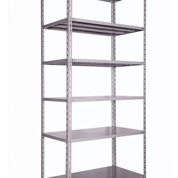Estante Armário De Aço 6 Bandejas 90cm Cinza Suporta 240kg