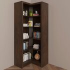 Estante Armário De Canto Aberto P/ Escritório 5 Prateleiras R