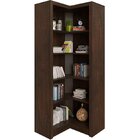 Estante Armário De Canto Aberto P/ Escritório 5 Prateleiras R