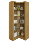 Estante Armário De Canto Multimóveis Cr25034 Amendoa