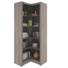 Estante Armário De Canto Multimóveis Cr25034 Carvalho