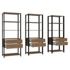 Estante Armário Multiuso Para Livros 6 Gavetas 12 Prateleiras