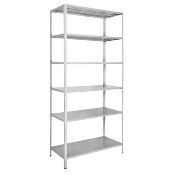 Estante Armário Prateleira Aço 70cm Multiuso 6bandejas Cinza