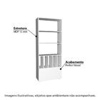 Estante Athenas Com 8 Nichos Branco