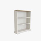 Estante Baixa 100x82,5cm Smile  Creme/carvalho