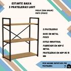 Estante Baixa 3 Prateleiras 87x72 Cm Li007 Kpb