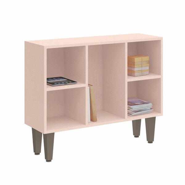 Estante Baixa 5 Nichos Infinity  Blush Line