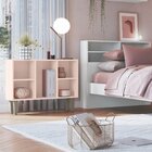 Estante Baixa 5 Nichos Infinity  Blush Line