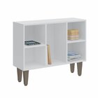 Estante Baixa 5 Nichos Infinity Branco