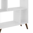 Estante Baixa Com Nichos Rt3015 Movelbento