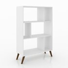 Estante Baixa Com Nichos Rt3015 Movelbento