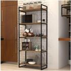 Estante Balcão Estilo Industrial Com Prateleiras