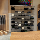 Estante Balcão Expositor Aramado 56 Nichos Preto