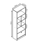 Estante Bali 1 Pt Branca