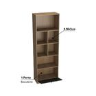 Estante Bali Pt Mel E Preta