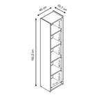 Estante Biblioteca Hamsa Amarelo