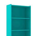 Estante Biblioteca Haritha Turquesa