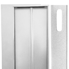 Estante Bipartida Com 5 Bandejas Cinza 40cm