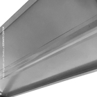 Estante Bipartida Com 6 Bandejas Cinza 30cm