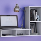 Estante Branca Para Armazenamento Multiuso