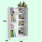 Estante C/ Gabinete Oculto Lock Branco - Art In Móveis