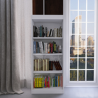 Estante C/ Prateleiras Para Livro Livreiro Madeira Modular Mu