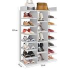 Estante C/ Prateleiras Para Sapato Mdf Sapateira Ferrary Br