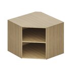 Estante Canto Oblíquo 60cm Módulo Frame Cabecasa Madeiraorigi