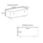 Estante Casinha Infantil Organizadora Candy C/ Nichos E Gaveta