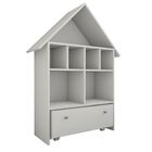 Estante Casinha Infantil Organizadora Candy C/ Nichos E Gaveta