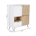 Estante Cayman Mdp 90X107X40 Branco