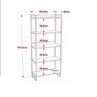 Estante City Estilo Industrial L 800/a 1870 Preto/amadeirado