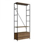 Estante Closet 2 Portas 2 Prateleiras 1 Cabideiro Sw010  Pret