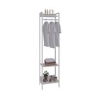 Estante Closet Arara 187x45cm 3 Prateleiras Active Yescasa Br