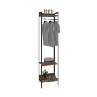 Estante Closet Arara 187x45cm 3 Prateleiras Active Yescasa Lâ