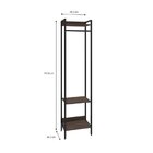Estante Closet Arara 187x45cm 3 Prateleiras Active Yescasa No