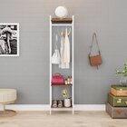 Estante Closet Arara 187x45cm 3 Prateleiras Active Yescasa No