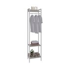 Estante Closet Arara 187x45cm 3 Prateleiras Active Yescasa Sn