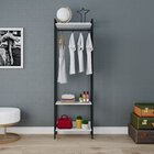 Estante Closet Arara 187x60cm 3 Prateleiras Active Yescasa Br