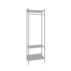 Estante Closet Arara 187x60cm 3 Prateleiras Active Yescasa Br