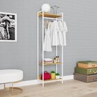 Estante Closet Arara 187x60cm 3 Prateleiras Active Yescasa Lâ