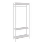 Estante Closet Arara 187x80cm 3 Prateleiras Active Yescasa Br