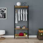 Estante Closet Arara 187x80cm 3 Prateleiras Active Yescasa Lâ