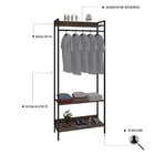 Estante Closet Arara 187x80cm 3 Prateleiras Active Yescasa No