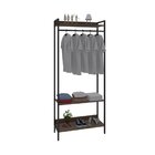 Estante Closet Arara 187x80cm 3 Prateleiras Active Yescasa No