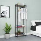 Estante Closet Arara 60x30x187cm C/03 Prateleiras Amadeirados