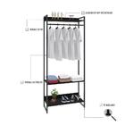 Estante Closet Arara 80x30x187cm C/03 Prateleiras Branco Ches