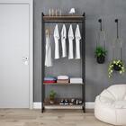 Estante Closet Arara 80x30x187cm C/03 Prateleiras Branco Ches