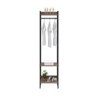 Estante Closet Arara Industrial 3 Prateleiras 187x45cm Dynami