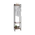 Estante Closet Arara Industrial 3 Prateleiras 187x45cm Dynami
